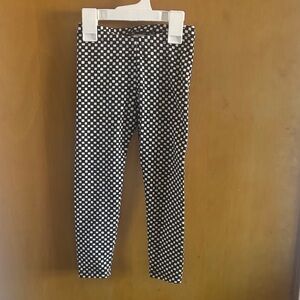 Cat & Jack Black and White Patterned Pants